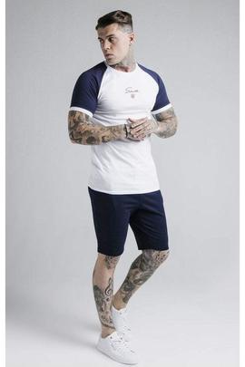 RAGLAN TECH TEE WHITE