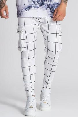 WHITE MYTHOLOGYY CARGO PANTS