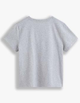 GRAPHIC JORDIE TEE BW FILL CLOUDS GREY