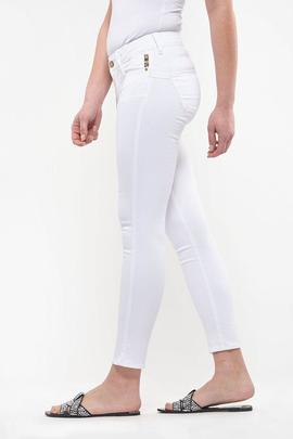 PANTALÓN JF PULP CAPRI 7/8 SLIM FIT HILL WHITE