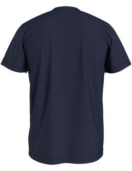 TJM STRIPE COLORBLOCK TEE REGULAR FIT TWILIGHT NAVY