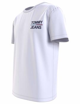 TJM BOLD TJ FLAG GRAPHIC TEE REGULAR FIT WHITE