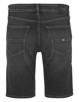 SCANTON SHORT SLIM FIT SAE171 BKS DENIM BLACK STRETCH