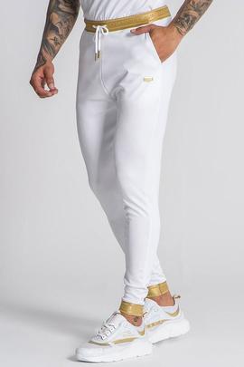 WHITE STUDIO 54 JOGGERS