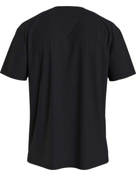 TJM LINEAR WRITTEN LOGO TEE BLACK