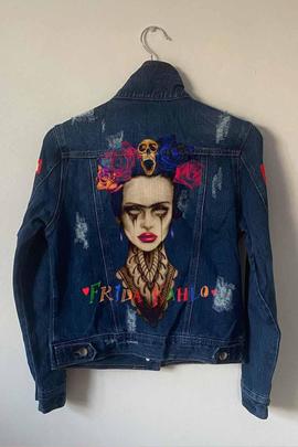 CAZADORA VAQUERA FRIDA CON TACHUELAS