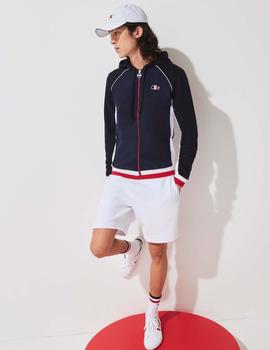 CHAQUETA DE FELPA LACOSTE SPORT AZUL MARINO