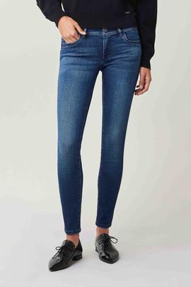 WONDER PUSH UP SKINNY FIT EN DENIM AZUL