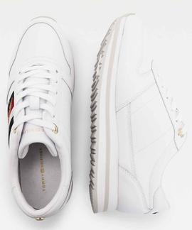 TH SIGNATURE RUNNER SNEAKER WHITE