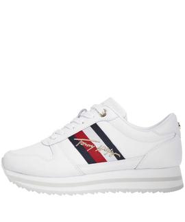 TH SIGNATURE RUNNER SNEAKER WHITE