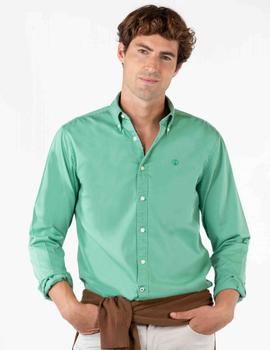 CAMISA GABARDINA VERDE