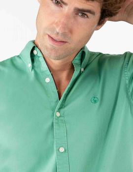 CAMISA GABARDINA VERDE