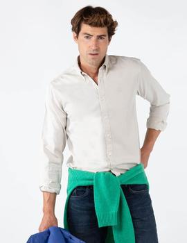 CAMISA GABARDINA BEIGE