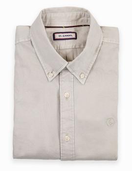 CAMISA GABARDINA BEIGE