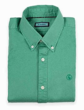 CAMISA GABARDINA VERDE