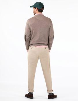 JERSEY PICO CODERAS ALGODÓN CASHMERE BEIGE CLARO