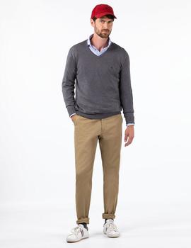 JERSEY PICO CODERAS ALGODÓN CASHMERE GRIS