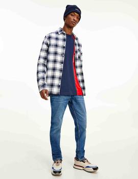 TJM FLANNEL PLAID SHIRT WHITE CHECK