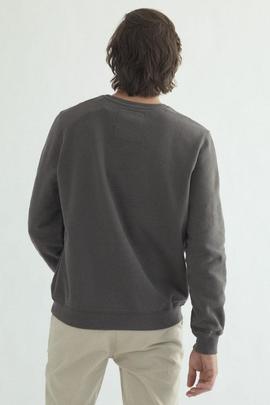 RUBBER SWEATSHIRT MAN 225 DARK COFFEE