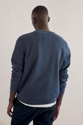 RUBBER SWEATSHIRT MAN 160 NAVY