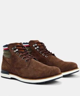 OUTDOOR SUEDE HILFIGER BOOT COCOA