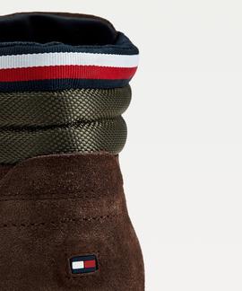 OUTDOOR SUEDE HILFIGER BOOT COCOA