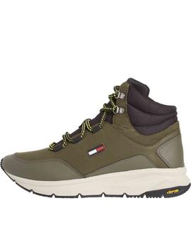 HYBRID TOMMY JEANS BOOT ARMY GREEN