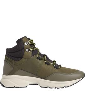 HYBRID TOMMY JEANS BOOT ARMY GREEN