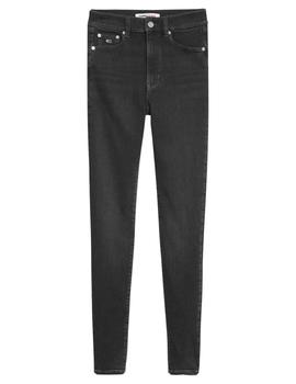 PANTALÓN VAQUERO NORA MID RISE SKINNY FIT WBKST DENIM BLACK