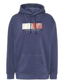 TJW OVERSIZED VINTAGE BRONZE 1 HOOD TWILIGHT NAVY