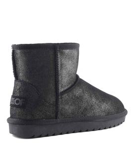 BOTAS DE INVIERNO EN ANTE NEGRO CON PURPURINA