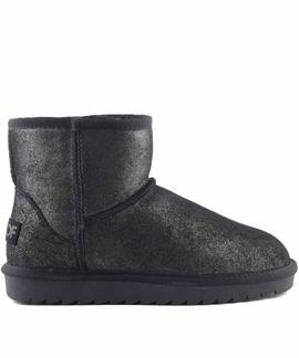 BOTAS DE INVIERNO EN ANTE NEGRO CON PURPURINA