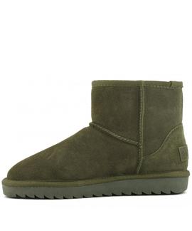 BOTAS DE INVIERNO EN ANTE VERDE KAKI