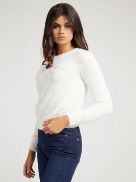 CANDACE RM LS SWEATER CREAM WHITE