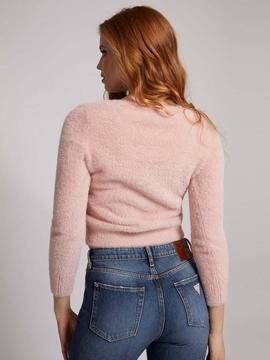 CANDACE RM LS SWEATER PRETTY IN PINK