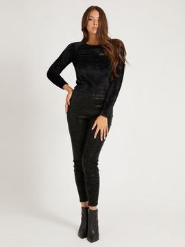 CANDACE RM LS SWEATER JET BLACK