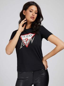 SS CN ICON TEE JET BLACK