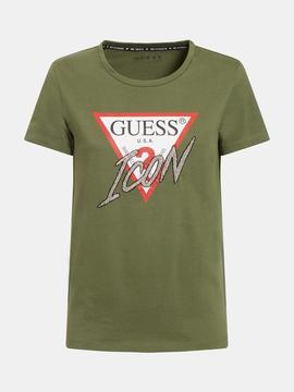 SS CN ICON TEE LICHEN LEAF GREEN