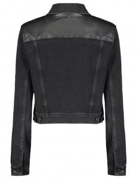 LS STEVIE DENIM JACKET DIM BLACK