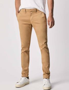 PANTALÓN BOLSO CHINO JAMES SLIM FIT BEIGE