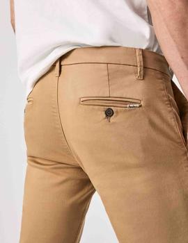 PANTALÓN BOLSO CHINO JAMES SLIM FIT BEIGE