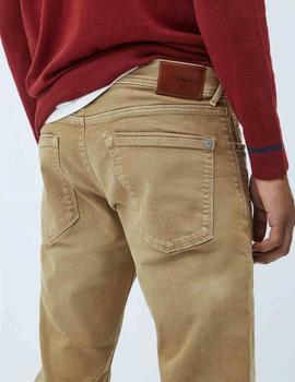 PANTALÓN VAQUERO STANLEY TAPER FIT 845 MALT