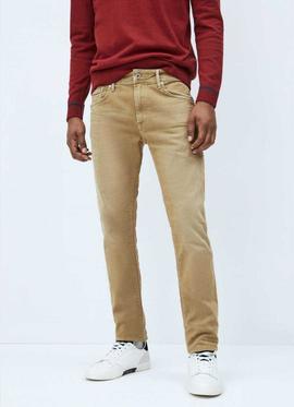 PANTALÓN VAQUERO STANLEY TAPER FIT 845 MALT