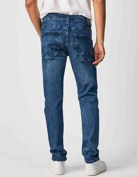 PANTALÓN VAQUERO TRACK REGULAR FIT VX8 GYMDIGO DENIM