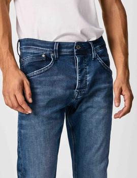 PANTALÓN VAQUERO TRACK REGULAR FIT VX8 GYMDIGO DENIM