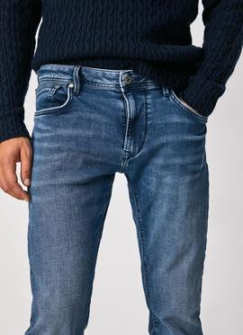 PANTALÓN VAQUERO STANLEY TAPER FIT VX8 GYMDIGO DENIM