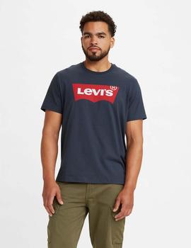 CAMISETA LEVI’S® GRAPHIC SETIN NECK HOUSEMARK AZUL MARINO