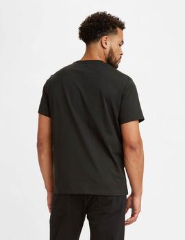 CAMISETA LEVI’S® GRAPHIC SETIN NECK HOUSEMARK NEGRA