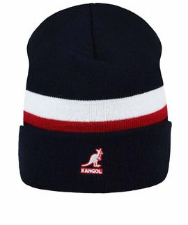 DUAL STRIPE BEANIE NAVY