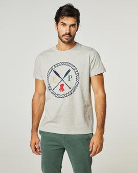 CAMISETA CLASSIC OARS UPDATE GRIS VIGORE